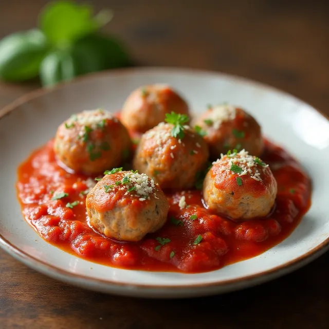 Italian Turkey Meatballs