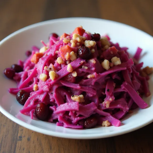 Red Cabbage Slaw