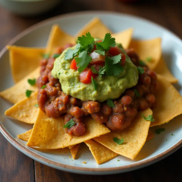 Loaded Vegan Nachos