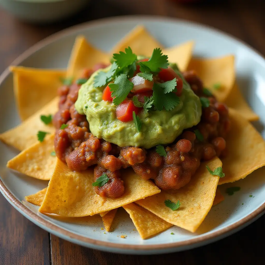 Loaded Vegan Nachos