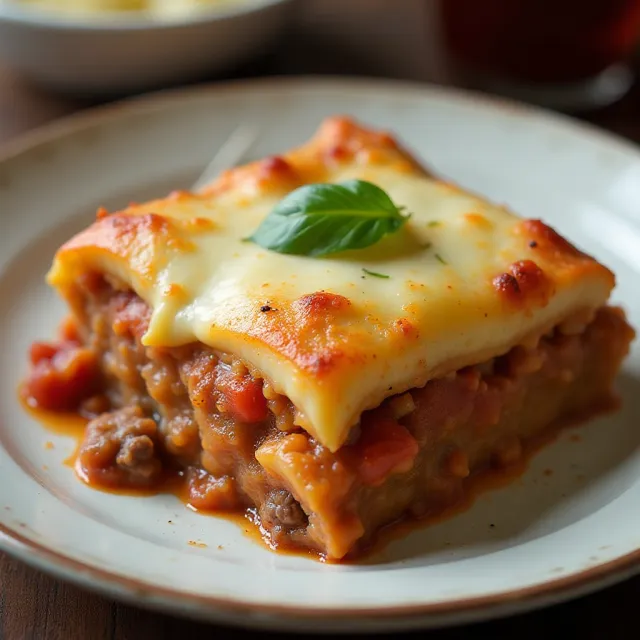 No Eggplant Moussaka