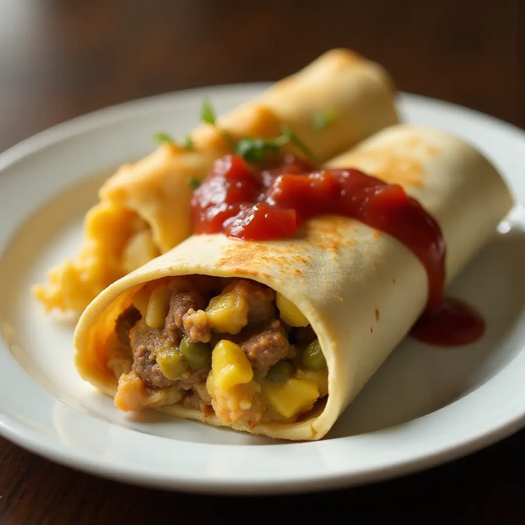 Easy Money Breakfast Burritos