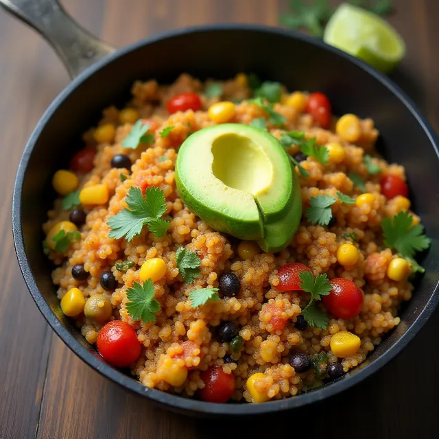 One-Skillet Mexican Quinoa