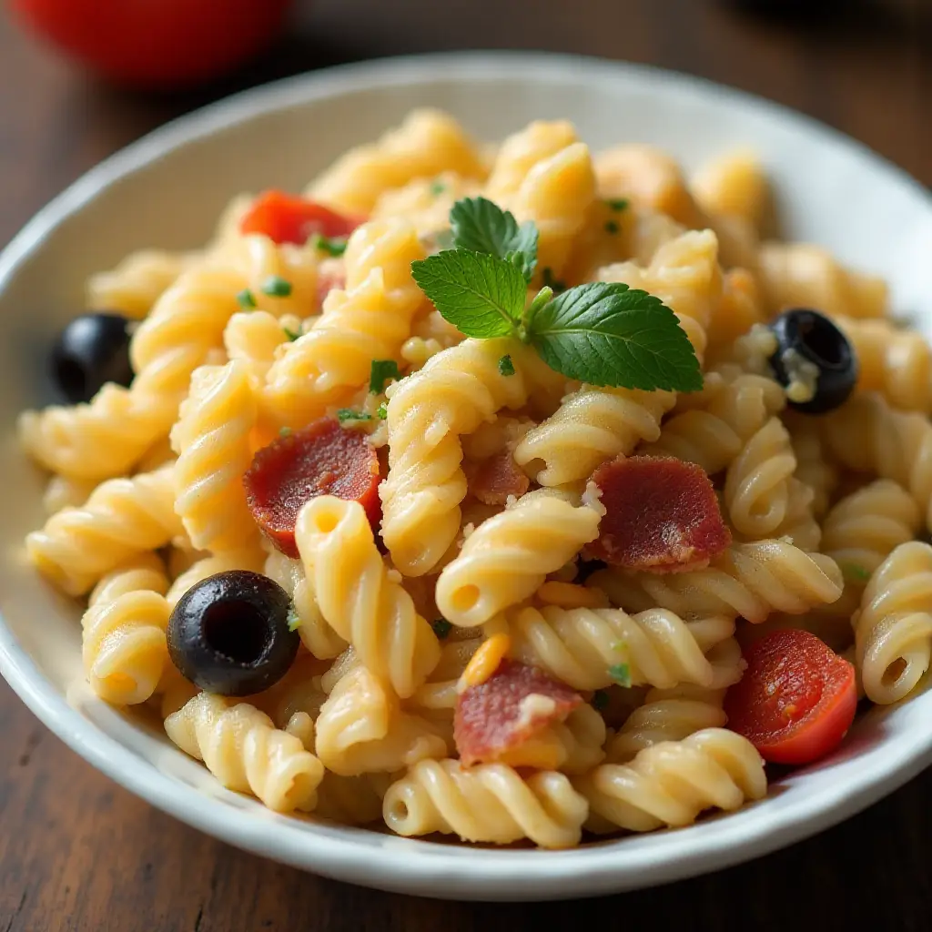 Bacon Ranch Pasta Salad