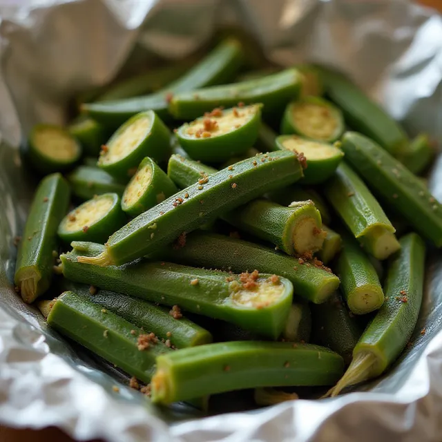 Roasted Okra