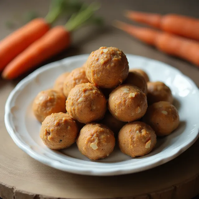 Carrot Cake Freezer Energy Balls