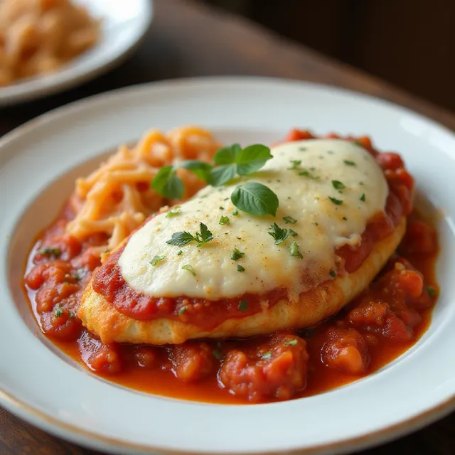 Homemade Chicken Parmigiana