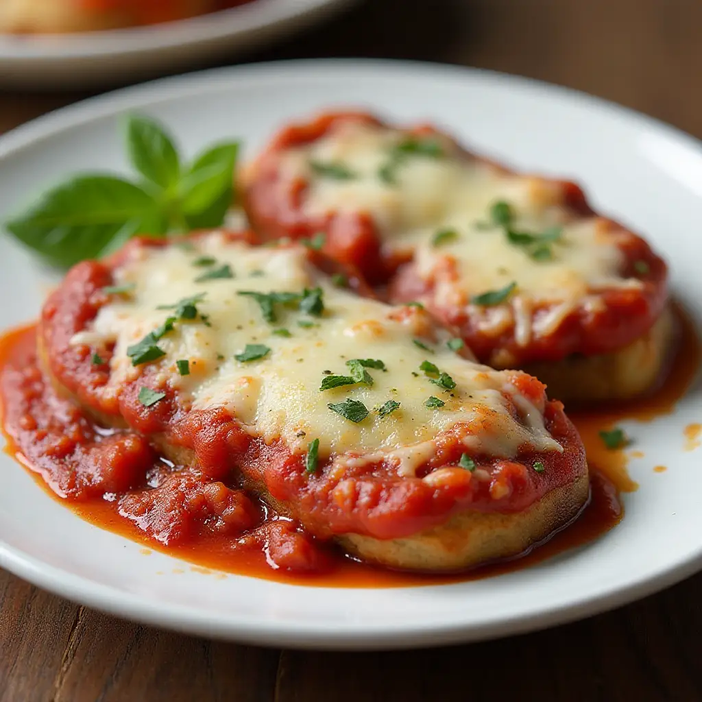 Quick Eggplant Parmesan