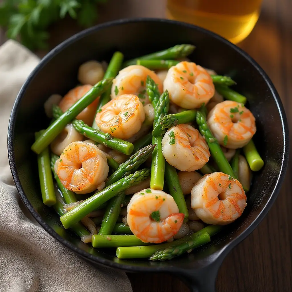 Shrimp and Scallop Stir-Fry