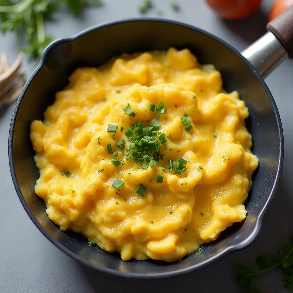 Boursin Scrambled Eggs
