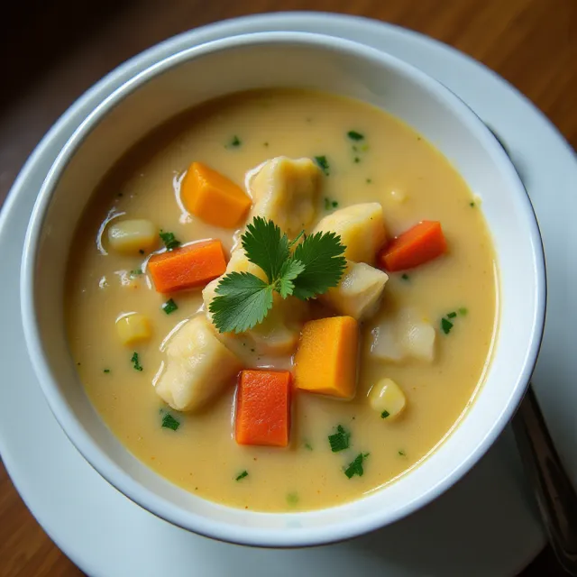 Coconut Conch Chowder