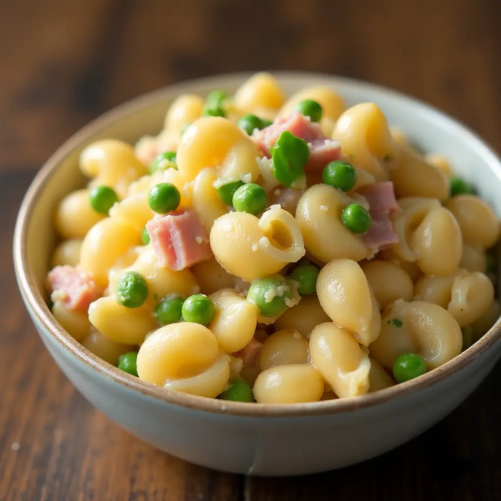 Ham and Shell Salad