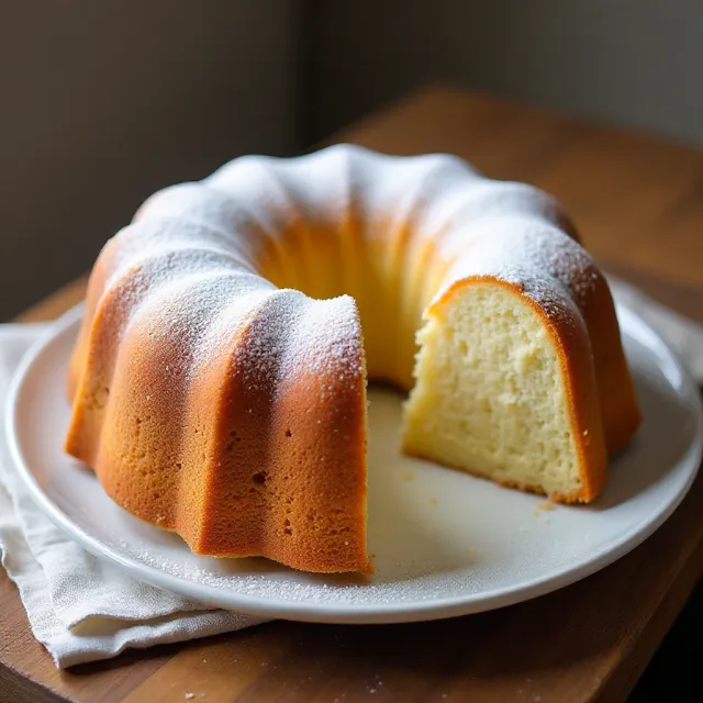 Whipping Cream Pound Cake