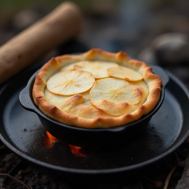 Campfire Apple Pie