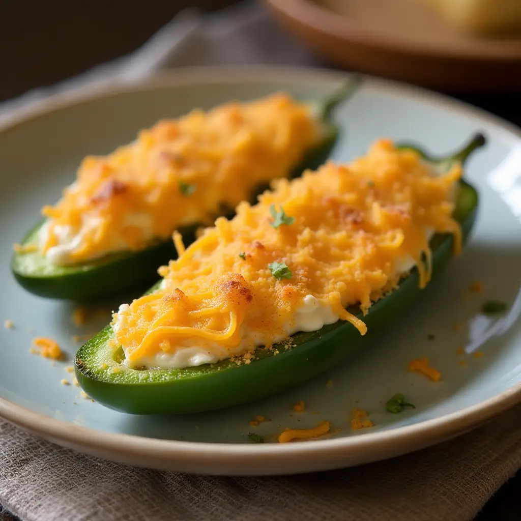 Baked Jalapeño Poppers