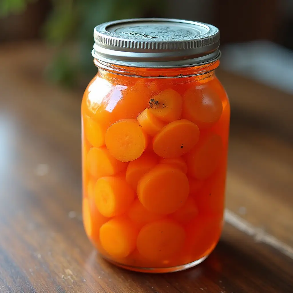 Vinegar Pickled Carrots