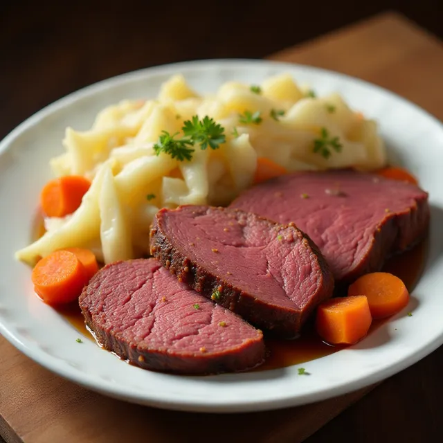 Easy Corned Beef and Cabbage
