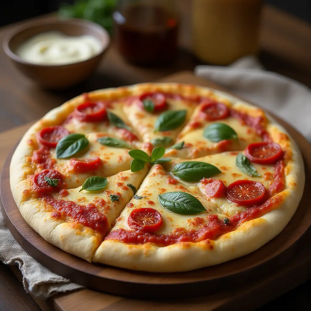 No-Yeast Pizza Crust