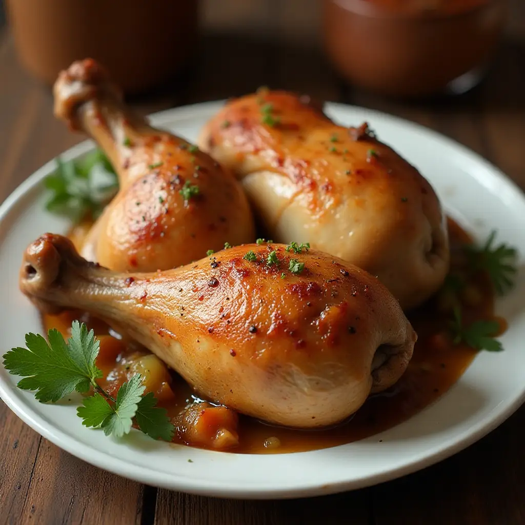 Roasted Turkey Legs