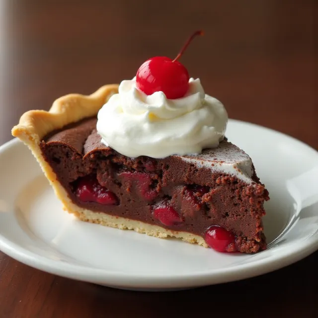 Chocolate Cherry Pie