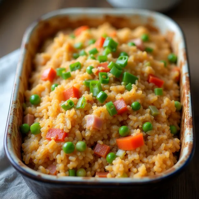 Baked Fried Rice