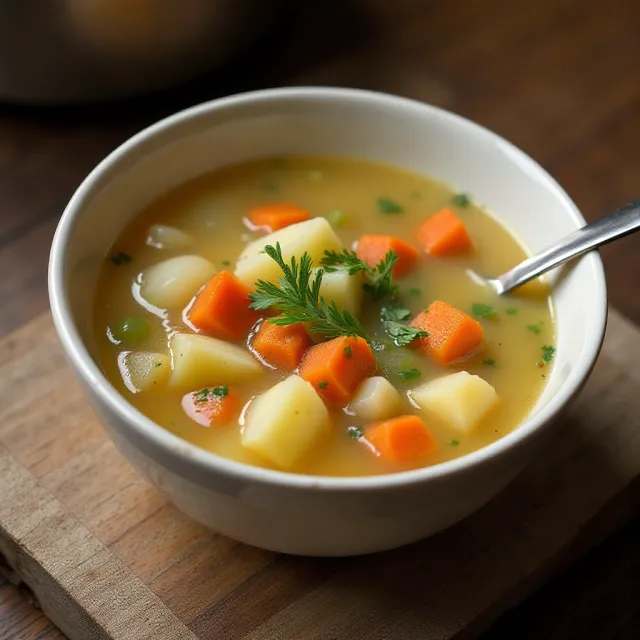 Ian's Potato-Vegetable Soup