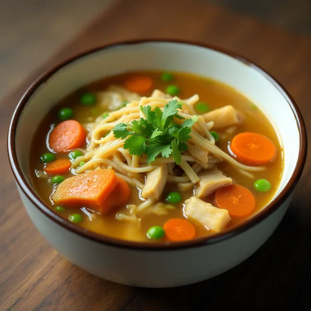 Chicken Soba Noodle Soup