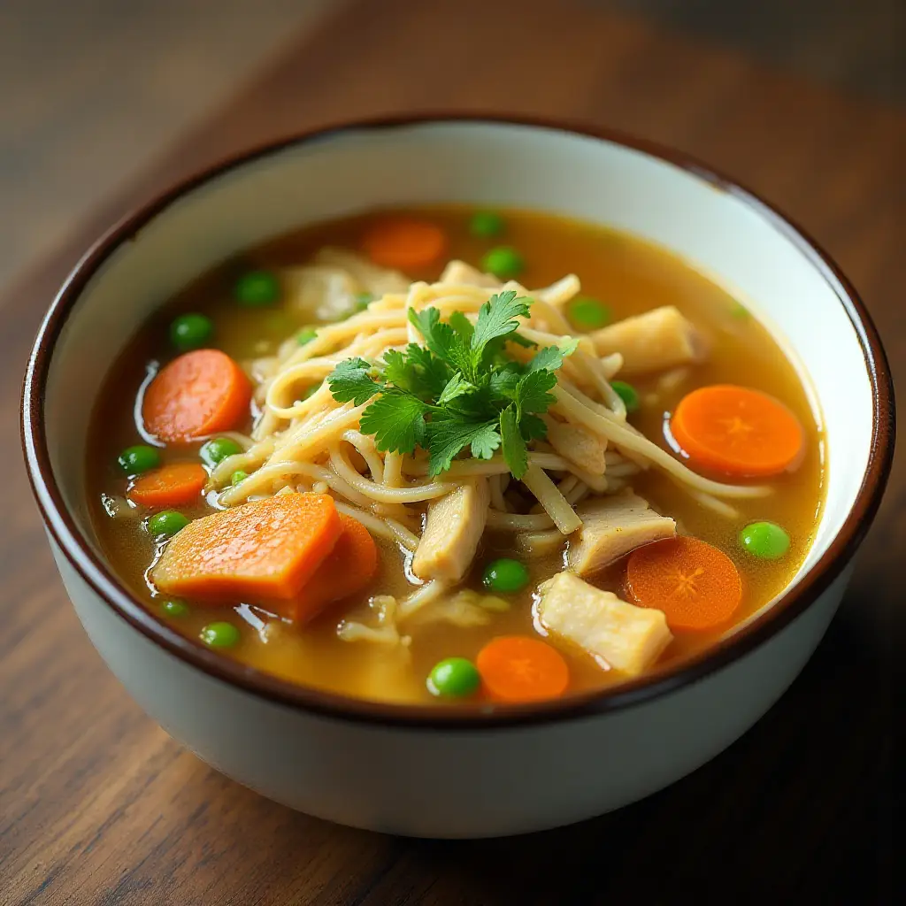 Chicken Soba Noodle Soup