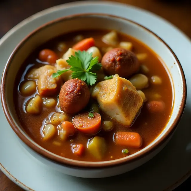 Cajun Chicken and Sausage Gumbo
