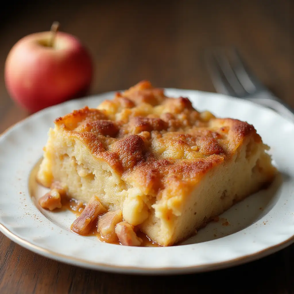Cinnamon-Apple Strata