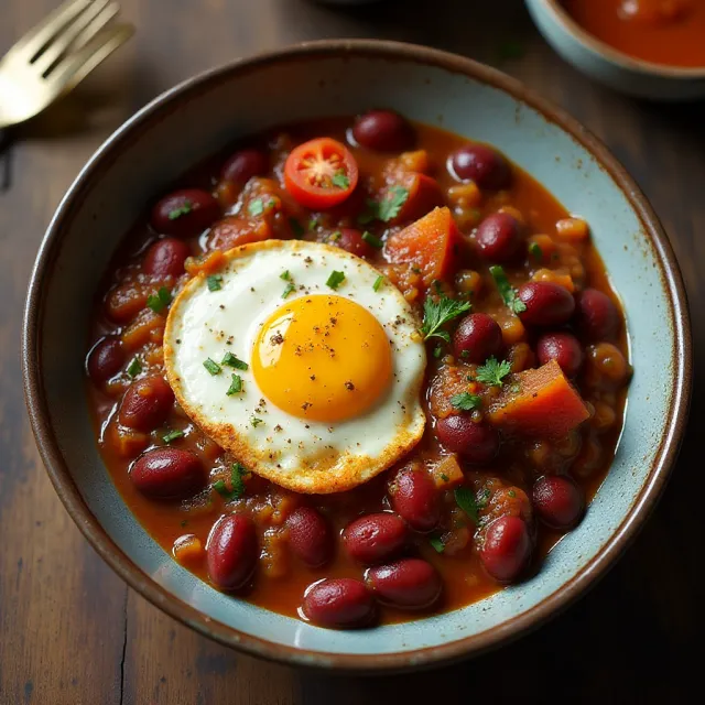 Fasoulia (Breakfast Kidney Bean Dish)
