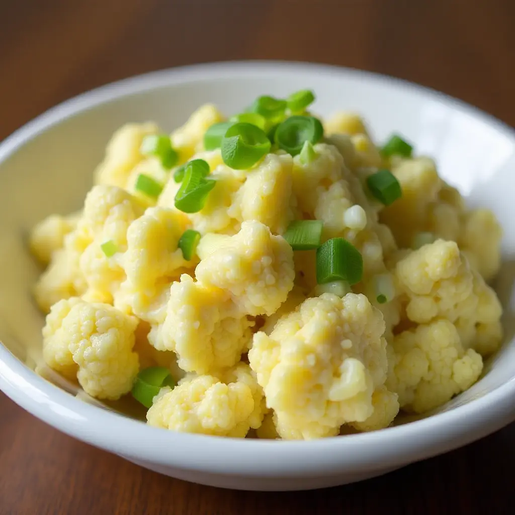 Creamy Cauliflower Egg Salad