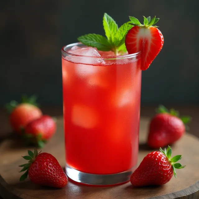 Mexican Strawberry Agua Fresca