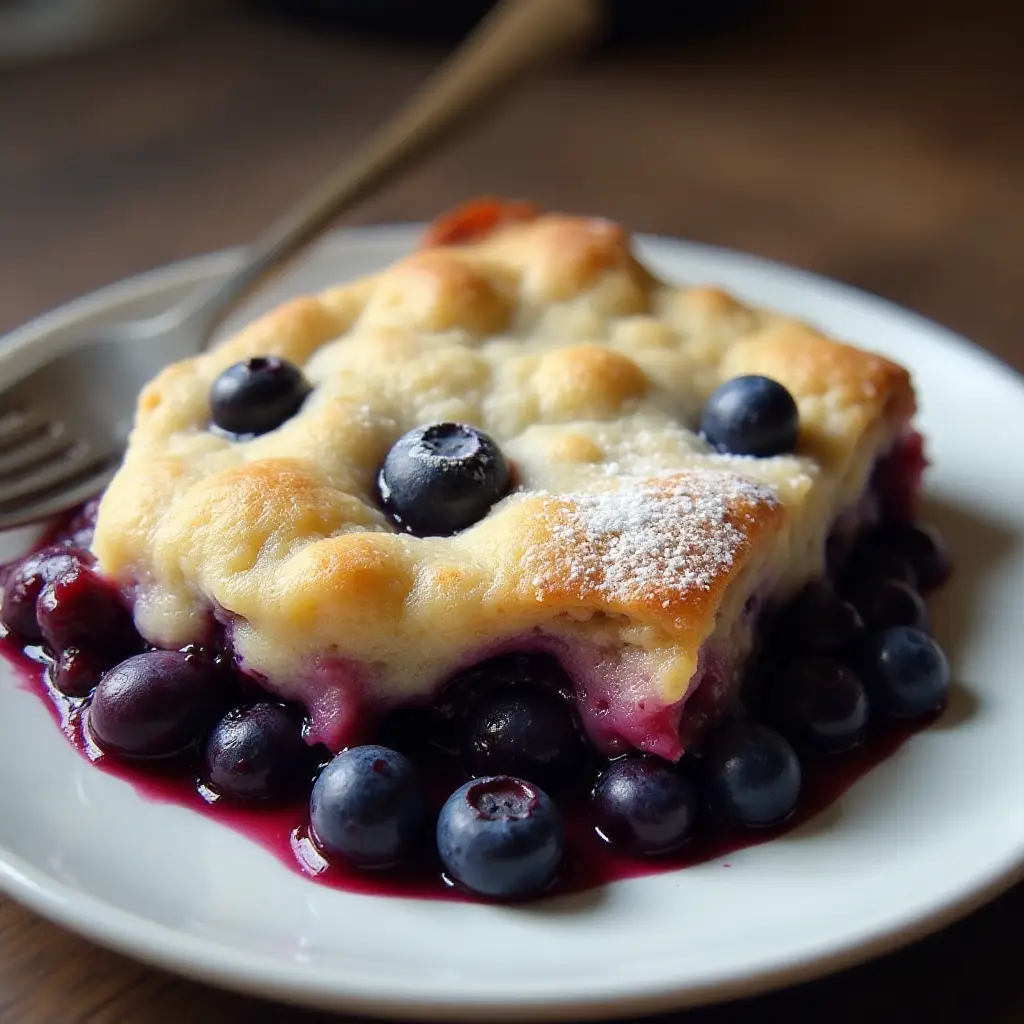 Easy Blueberry Cobbler