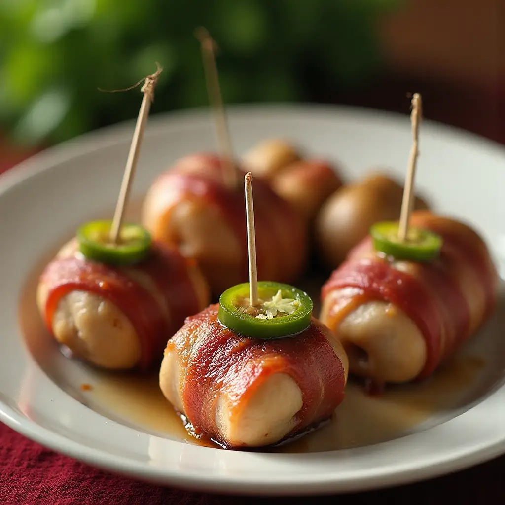 Grilled Pheasant Poppers