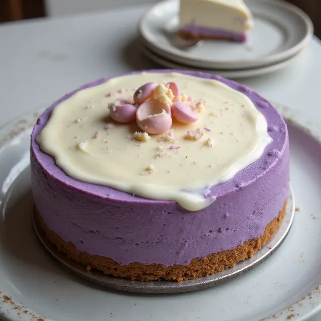 Ube Cheesecake
