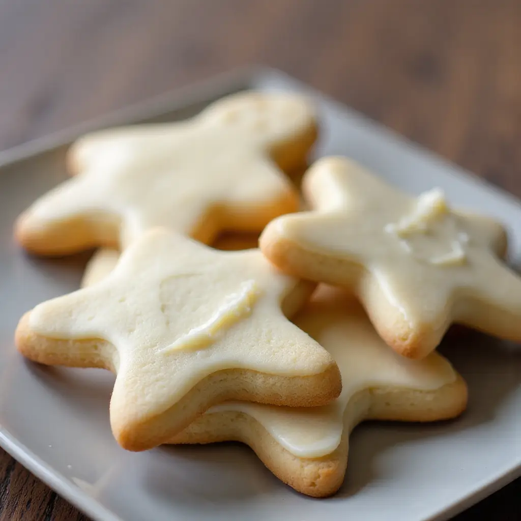 Sugar Cookies with Buttercream Frosting