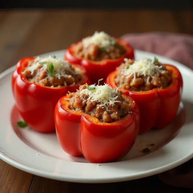 Stuffed Red Peppers