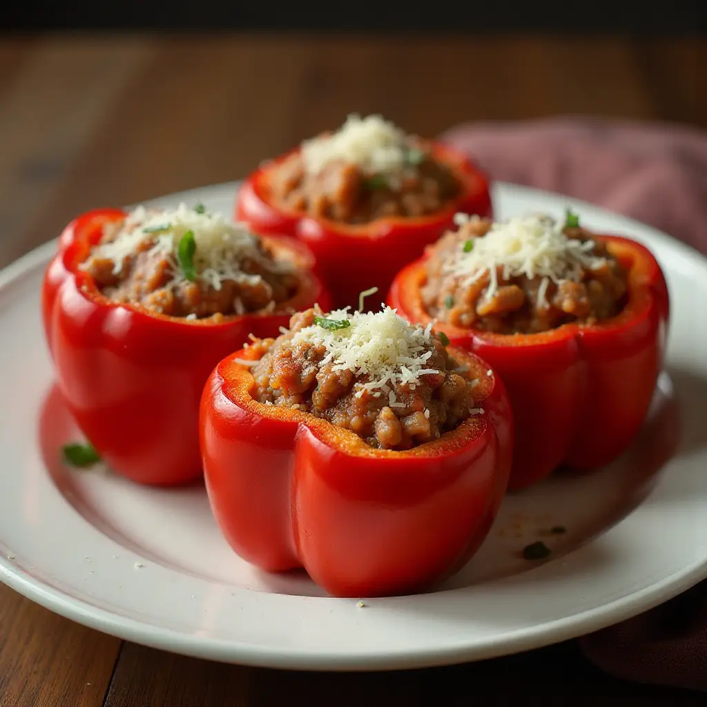 Stuffed Red Peppers