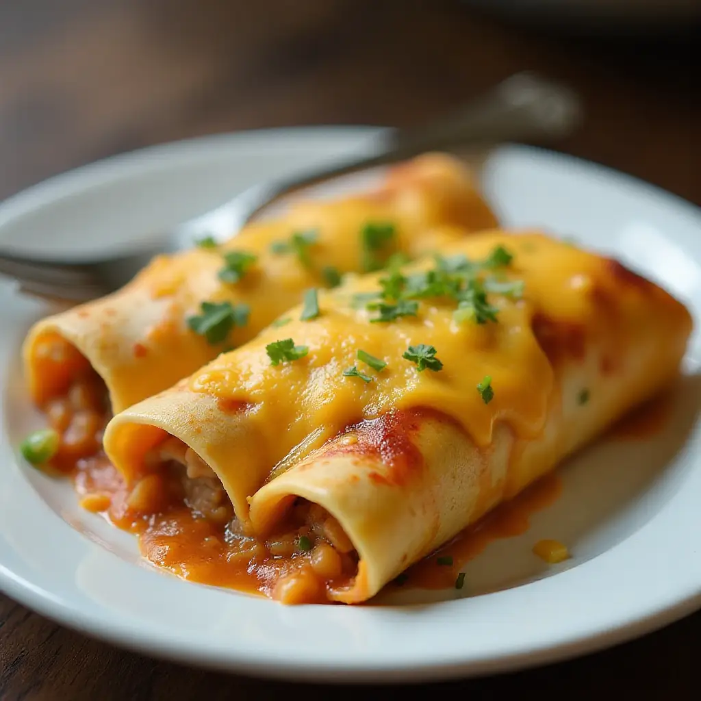 Instant Pot Chicken Enchiladas