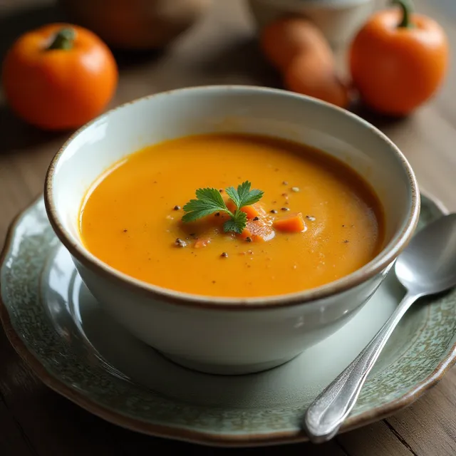 Butternut Squash Sweet Potato Soup