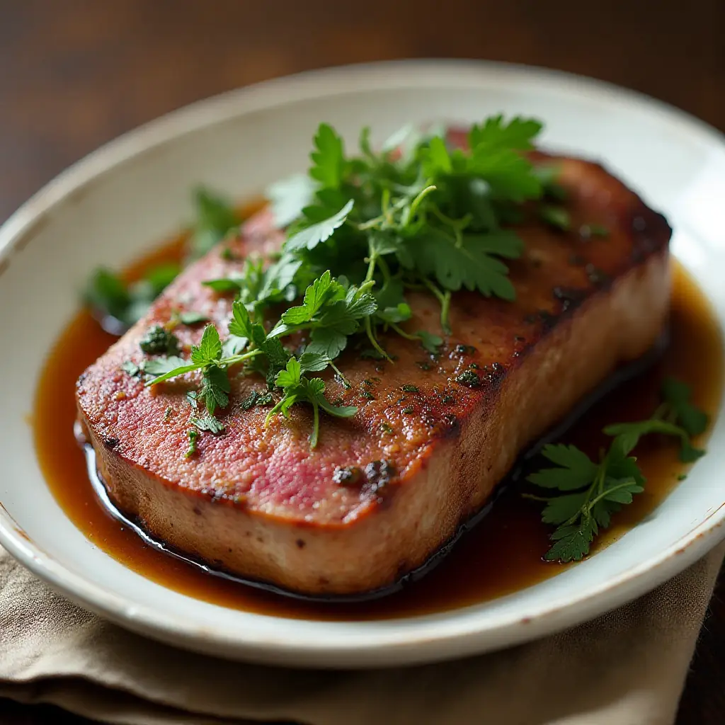 Roasted Lamb Breast