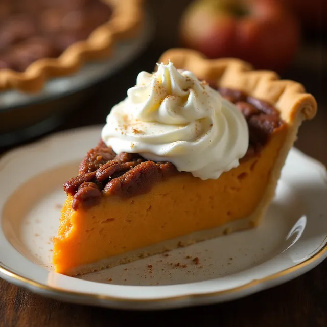 Sweet Potato Pecan Pie