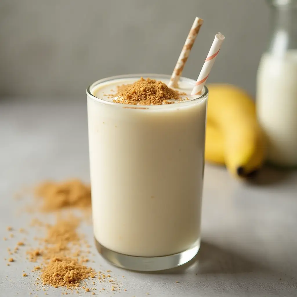 Banana Caramel Kefir Smoothie