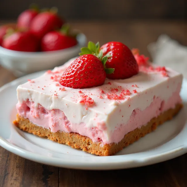 Strawberry Pretzel Salad