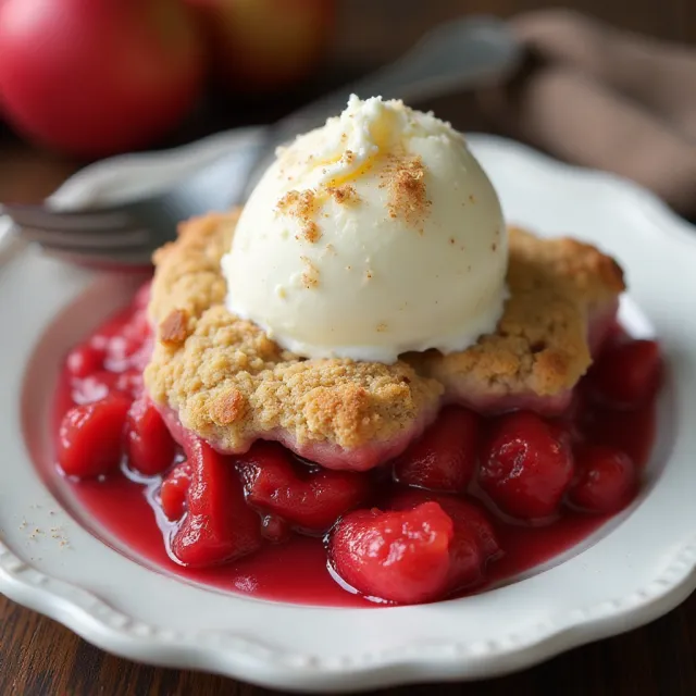 Rhubarb Cobbler