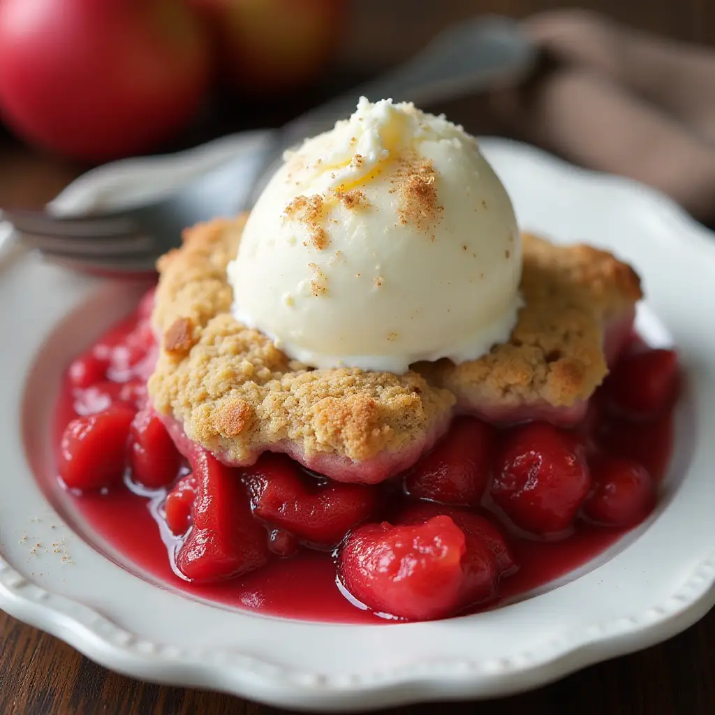 Rhubarb Cobbler