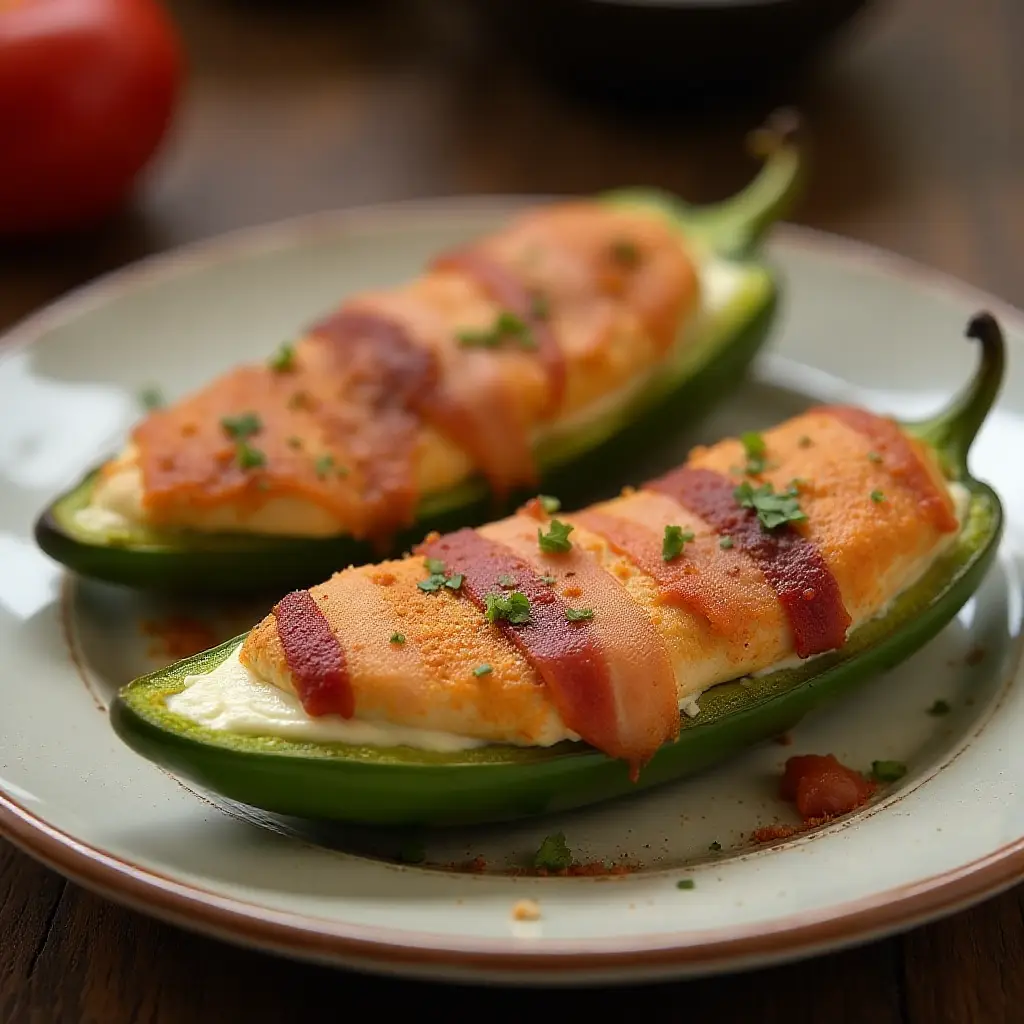 Tikka Chicken Jalapeno Poppers