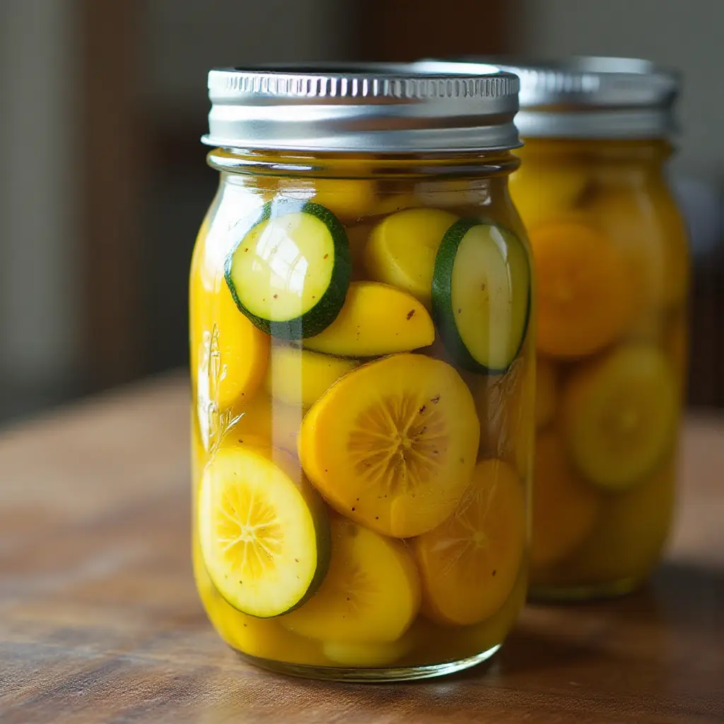Pickled Squash