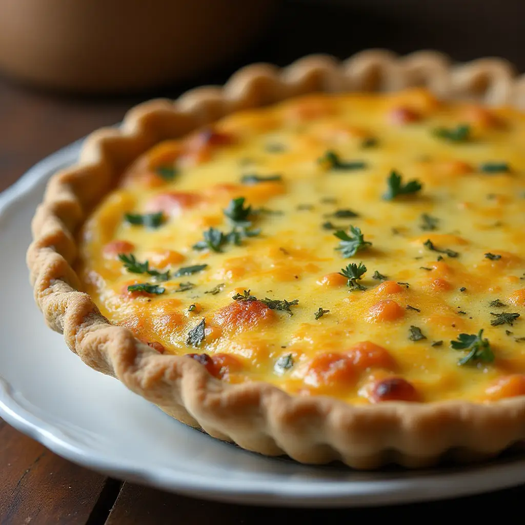 Salmon Quiche